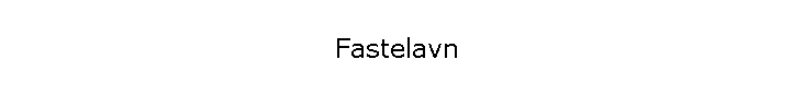 Fastelavn